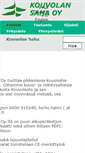 Mobile Screenshot of kouvolansaha.fi